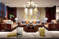 唐明雅居新中式風(fēng)格家具，充滿(mǎn)了東方的家居情